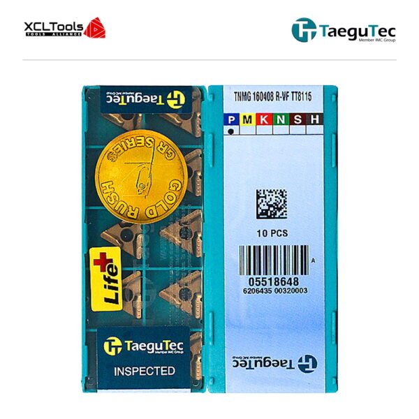 TaeguTec TNMG160408R-VF TT8115B CNC Cutting Insert - XCLTOOLS