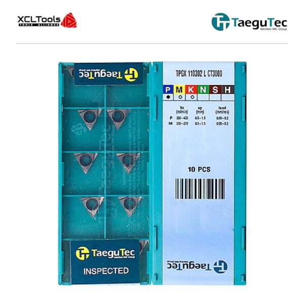 TaeguTec TPGX110302L CT3000 CNC Cutting Insert - XCLTOOLS