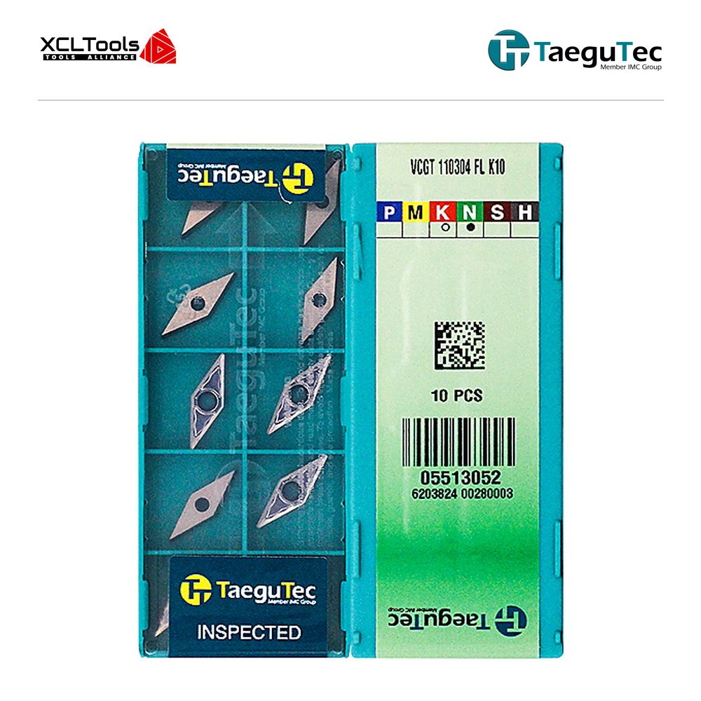 TaeguTec VCGT110304-FL K10 CNC Cutting Insert - XCLTOOLS TaeguTec VCGT110304-FL K10 CNC Cutting Insert - XCLTOOLS