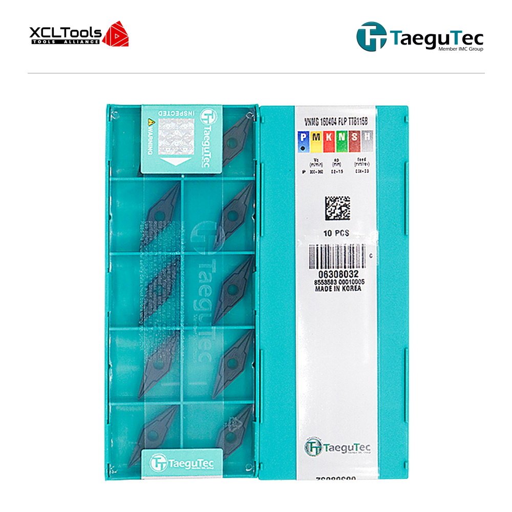 TaeguTec VNMG160404-FLP TT8115B CNC Cutting Insert - XCLTOOLS TaeguTec VNMG160404-FLP TT8115B CNC Cutting Insert - XCLTOOLS