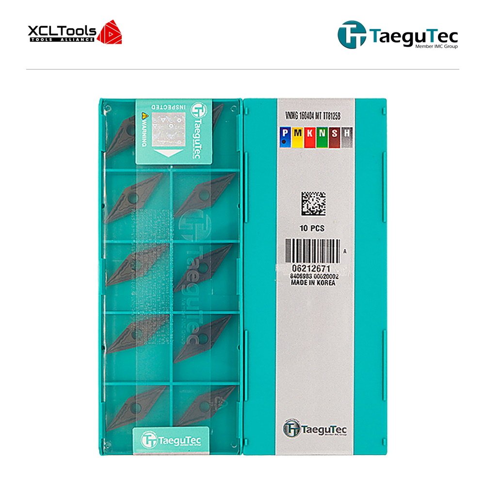 TaeguTec VNMG160404-MT TT8125B CNC Cutting Insert - XCLTOOLS TaeguTec VNMG160404-MT TT8125B CNC Cutting Insert - XCLTOOLS