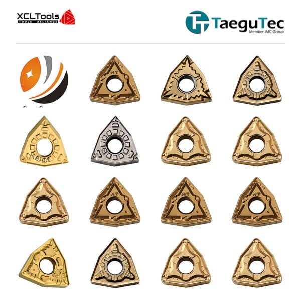 TaeguTec WNMG060404-FG CT3000 CNC Cutting Insert - XCLTOOLS