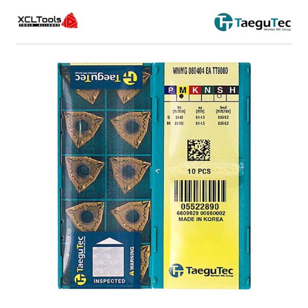 TaeguTec WNMG080404-EA TT9080 CNC Cutting Insert - XCLTOOLS