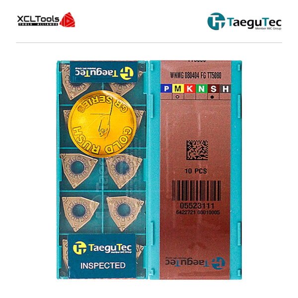 TaeguTec WNMG080404-FG TT5080 CNC Cutting Insert - XCLTOOLS