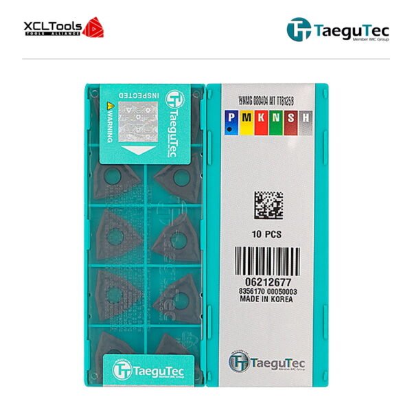 TaeguTec WNMG080404-MT TT8125B CNC Cutting Insert - XCLTOOLS