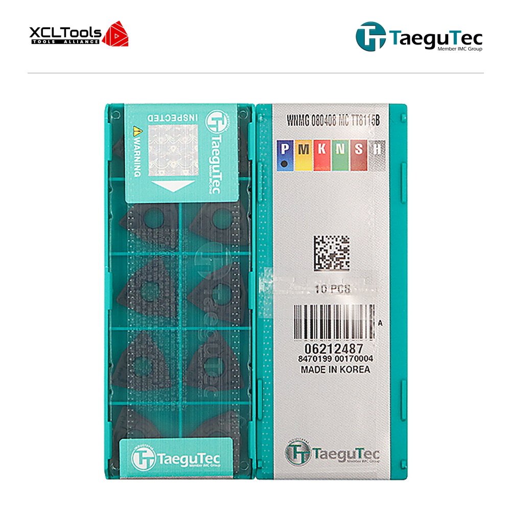 TaeguTec WNMG080408-MC TT8115B CNC Cutting Insert - XCLTOOLS TaeguTec WNMG080408-MC TT8115B CNC Cutting Insert - XCLTOOLS
