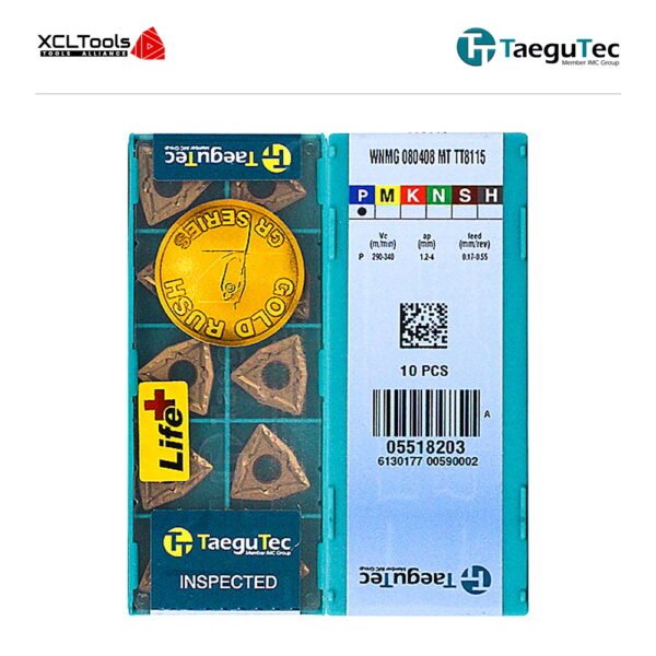 TaeguTec WNMG080408-MT TT8115B CNC Cutting Insert - XCLTOOLS