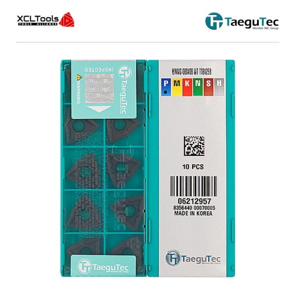 TaeguTec WNMG080408-MT TT8125B CNC Cutting Insert - XCLTOOLS