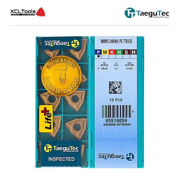 TaeguTec WNMG080408-PC TT8125B CNC Cutting Insert - XCLTOOLS