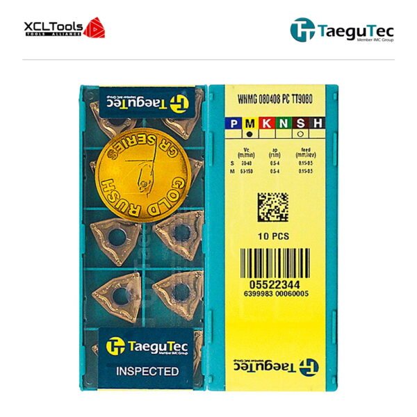TaeguTec WNMG080408-PC TT9080 CNC Cutting Insert - XCLTOOLS
