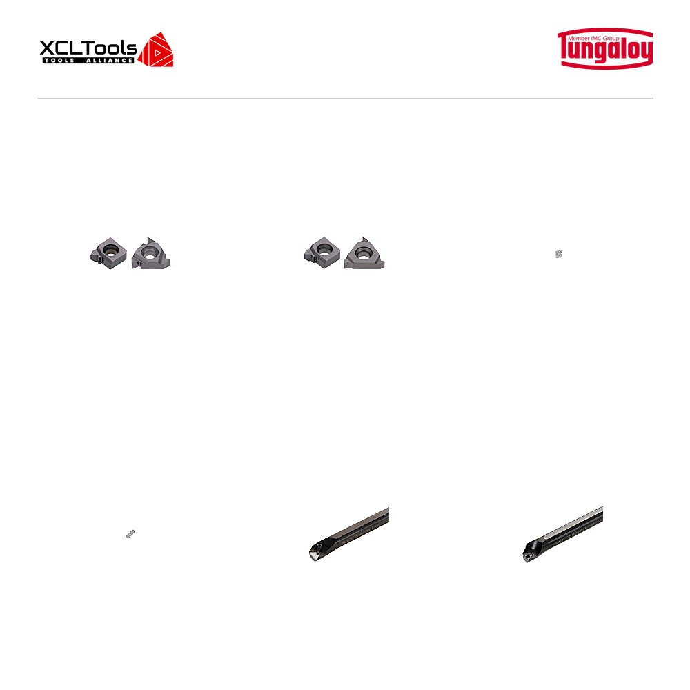 Tungaloy 11IRA Series CNC Cutting Inserts - XCLTOOLS Tungaloy 11IRA Series CNC Cutting Inserts - XCLTOOLS