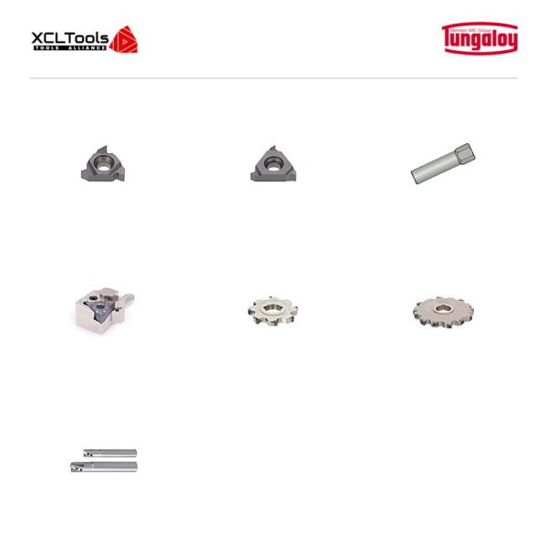 Tungaloy 16ERAG Series CNC Cutting Inserts - XCLTOOLS