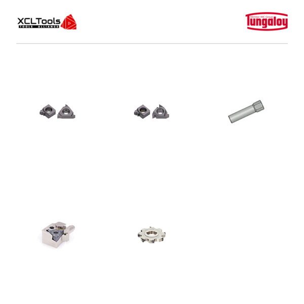 Tungaloy 16IRG Series CNC Cutting Inserts - XCLTOOLS