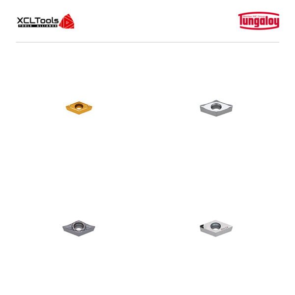 Tungaloy DCGT Series CNC Cutting Inserts - XCLTOOLS