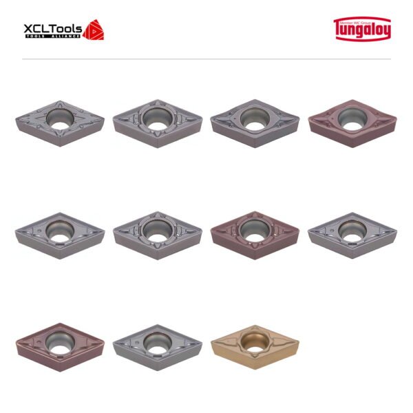 Tungaloy DCMT Series CNC Cutting Inserts - XCLTOOLS