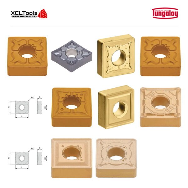 Tungaloy SNMG Series CNC Cutting Inserts - XCLTOOLS