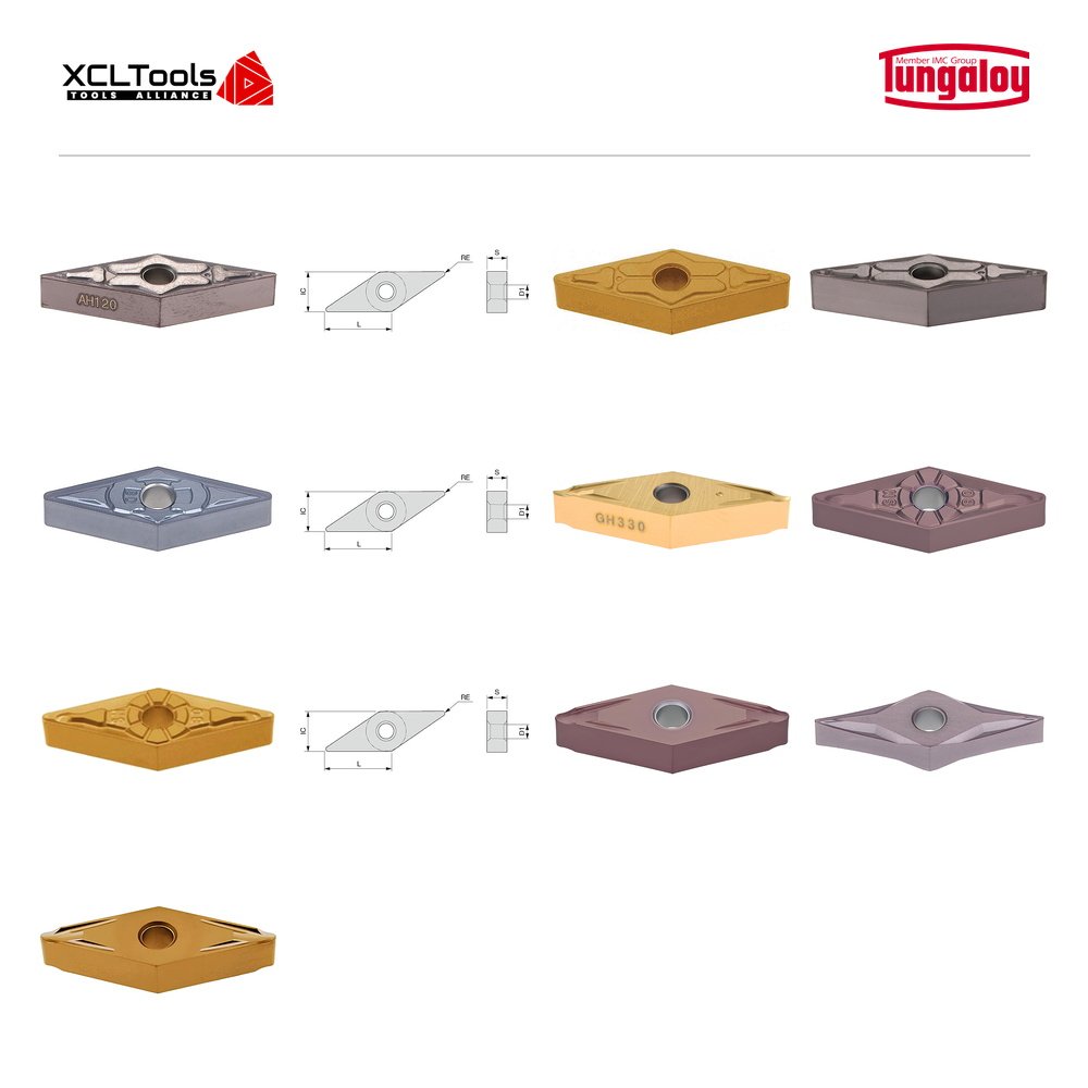 Tungaloy VNMG Series CNC Cutting Inserts - XCLTOOLS Tungaloy VNMG Series CNC Cutting Inserts - XCLTOOLS