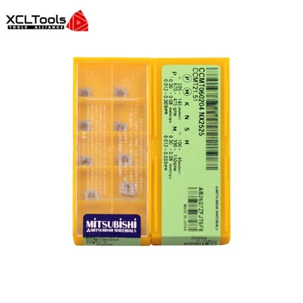 Mitsubishi carbide insert CCMT060204 NX2525