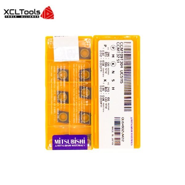 Mitsubishi carbide insert CCMT09T304 UC5115