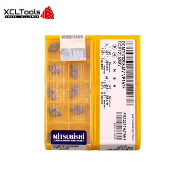 Mitsubishi carbide insert DCMT070208-MV VP15TF