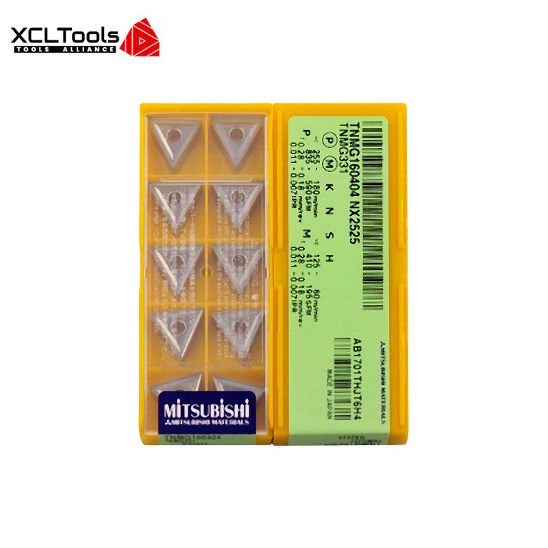 Mitsubishi TNMG160404 NX2525 Mitsubishi carbide insert TNMG160404 NX2525