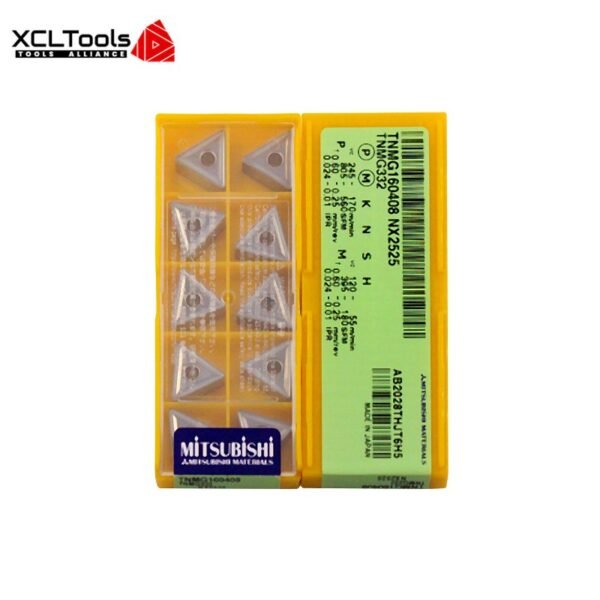 Mitsubishi carbide insert TNMG160408 NX2525