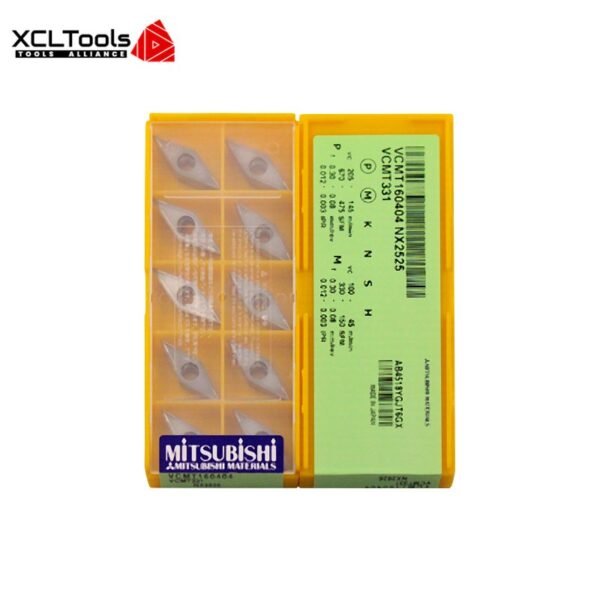 Mitsubishi carbide insert VCMT160404 NX2525