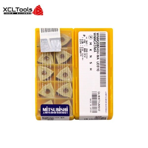 Mitsubishi carbide insert WNMG080404-MA UE6110